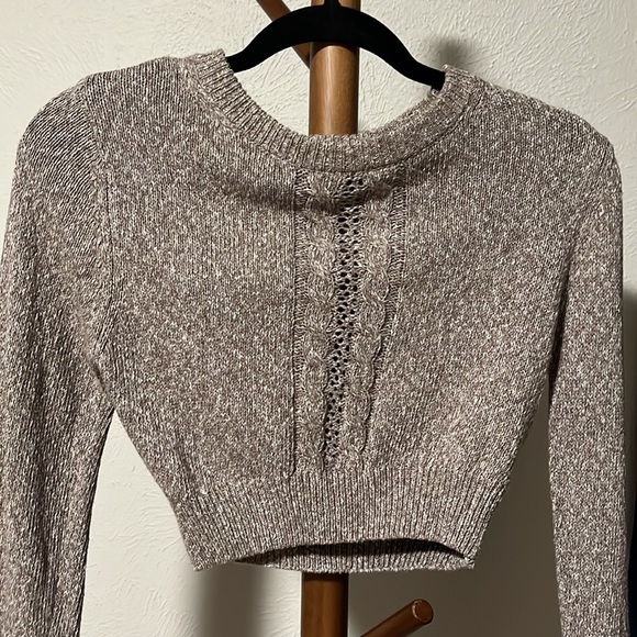 Knit Crop top sweater - Picture 2 of 4